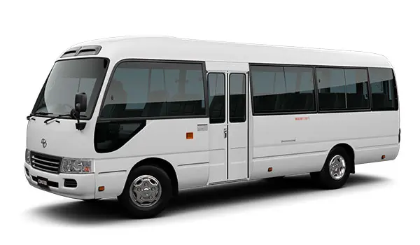 Toyota Coaster - 22 Seater Rental | Cheap and Best Luxury Toyota Coaster - 22 Seater Rentals in Abu Dhabi